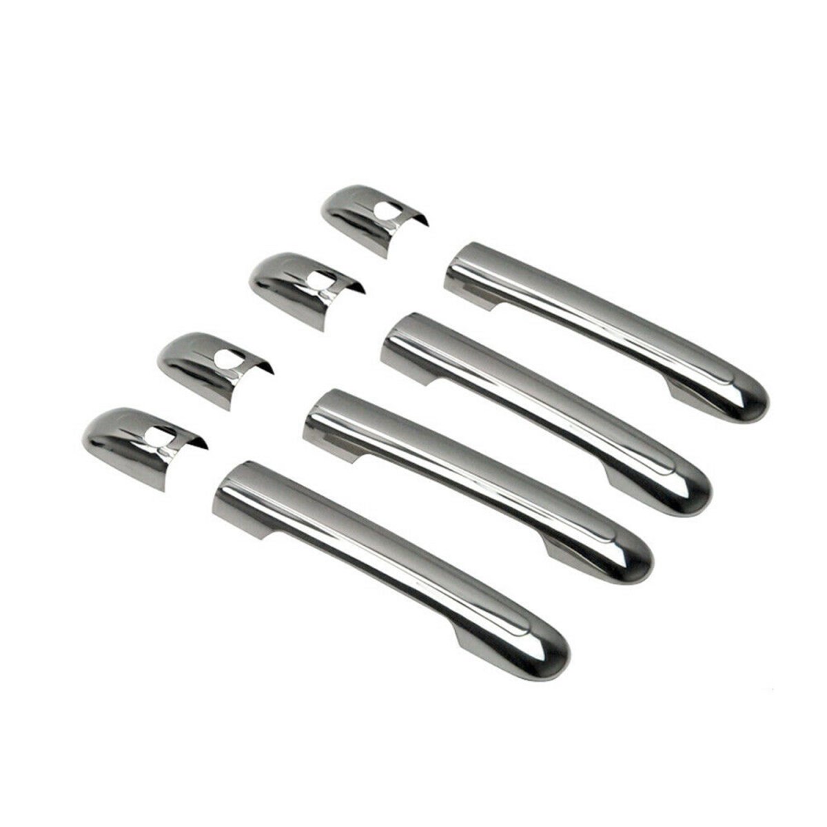 Mercedes Sprinter W901 Door Handle Cover - Omac - H4 S.Steel - Gloss Silver - '95-'06 Mercedes Sprinter W901 Door Handle Cover - Omac - H4 S.Steel - Gloss Silver - '95-'06